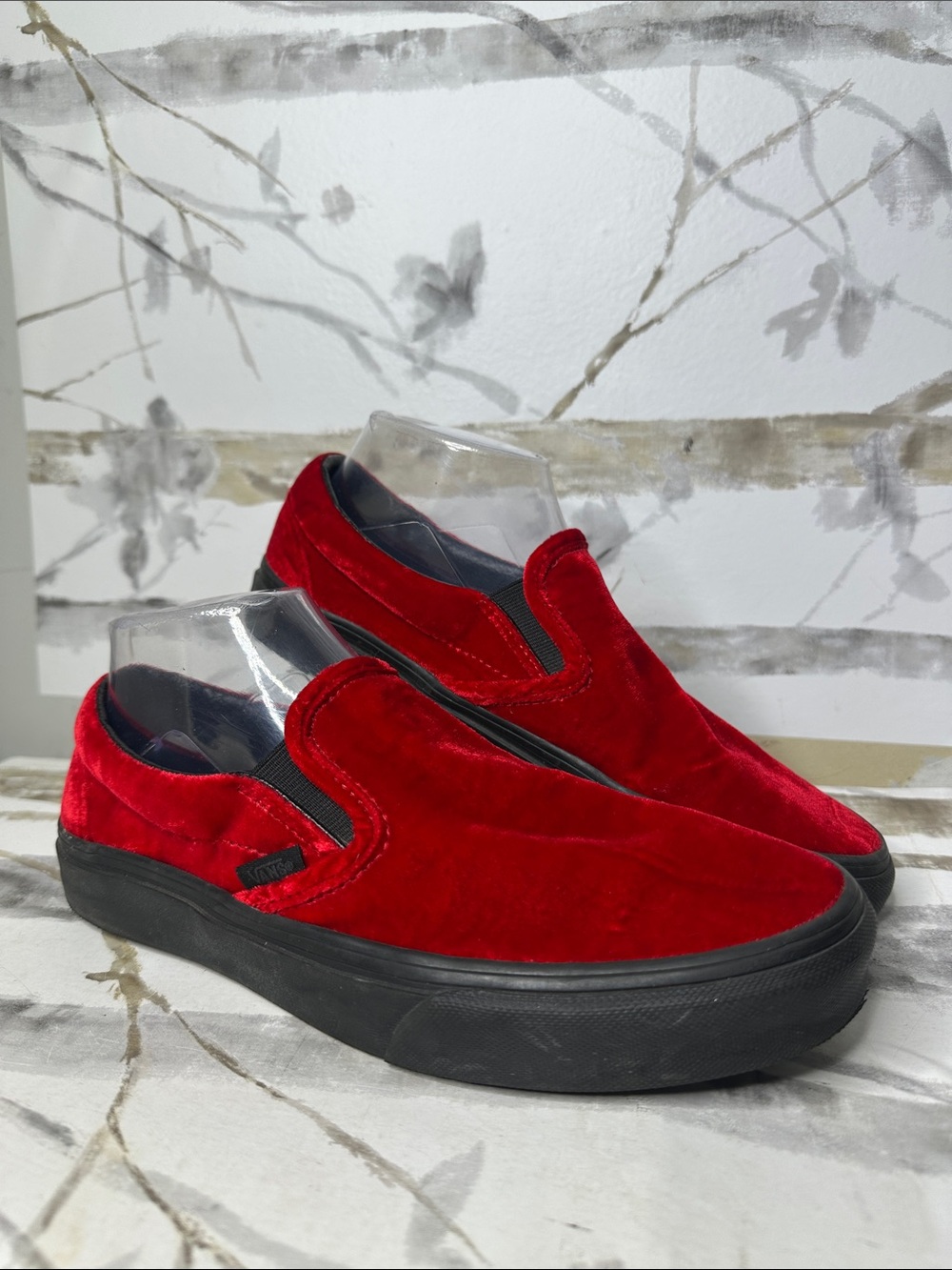 Vans Red Velvet Sneakers